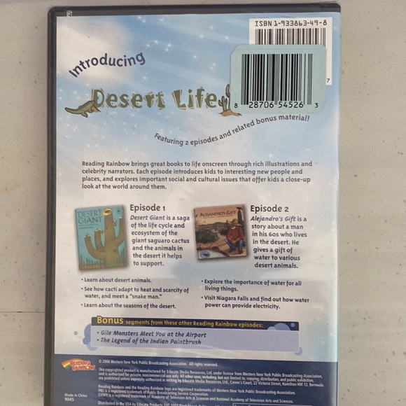 New kids dvds reading rainbow, cat in the hat, madeline & the jungle bunch 2 - Picture 3 of 9